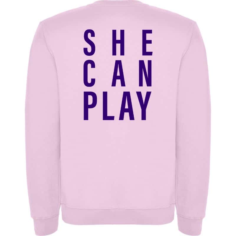 SHE-CAN-PLAY-college-II-lyserosa-lilla-back